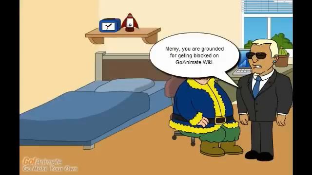 22 - Memy9909 gets blocked on GoAnimate Wiki & Gets Grounded смотреть онлайн