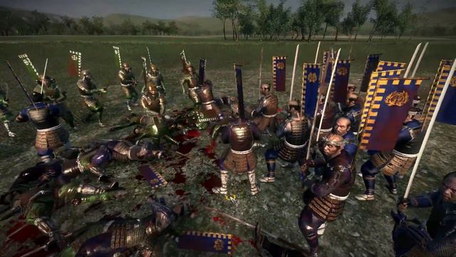 Total War: SHOGUN 2 1vs1: DATE No-Dachi Samurai Vs SHIMAZU Katana Samurai