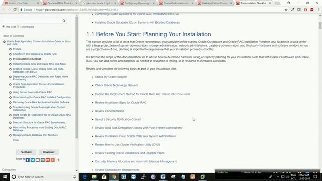 oracle 11gr2 rac installation on oracle linux 7 vmware workstation windows 10 part 03 смотреть онлайн