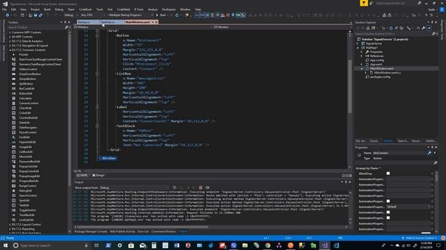 Tutorial C# Wpf Application Connected to ASPNET Core Signalr смотреть онлайн