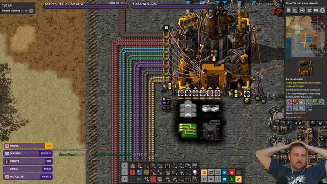 Factorio 0.17 Space Exploration #91 PUSHING BACK THE BITERS смотреть онлайн