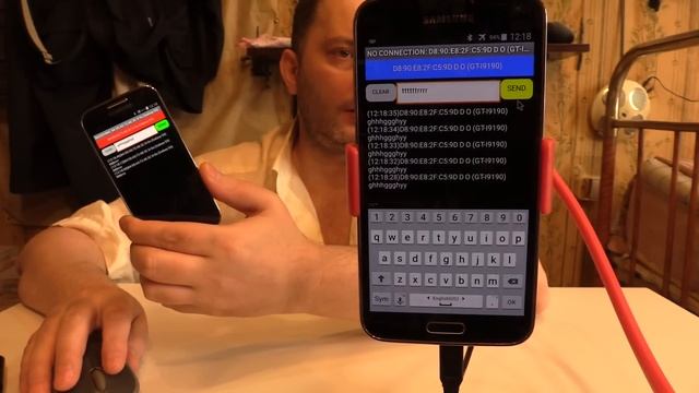 Bluetooth CHAT ☂ REMOTE CONTROL Передача сообщений между Android устройствами по bluetooth + Пульт. смотреть онлайн