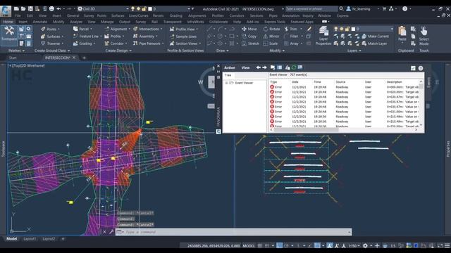 Autodesk Civil 3D 2021 - Modelamiento Avanzado en Intersecciones (ET 06) смотреть онлайн