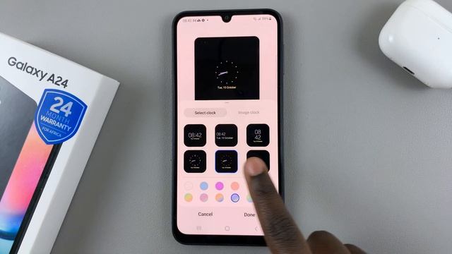 How To Add Calendar To Always On Display On Samsung Galaxy A24 смотреть онлайн