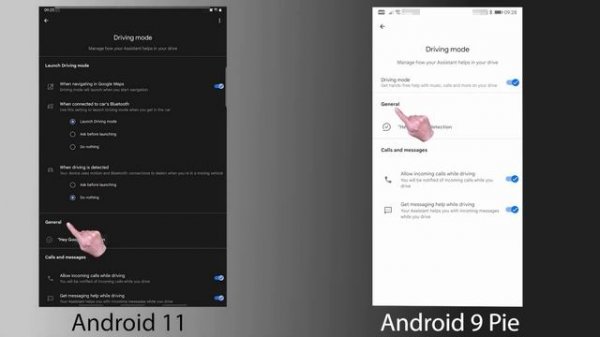 How to replace Android Auto with Google Assistant Driving Mode in Android 9 & 11