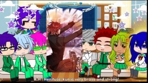 Saiki k. reacts to Cale Henituse as the new transfer student [] TDLOSK x TCF [] No part 2