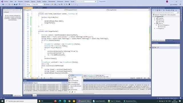 Curso de C#: Control DataGridView – Calendario de actividades (Windows Forms) смотреть онлайн