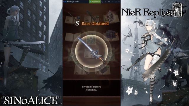 KAINE IS HERE!!! (SINoALICE x NieR Replicant Collaboration Banner Summons) смотреть онлайн