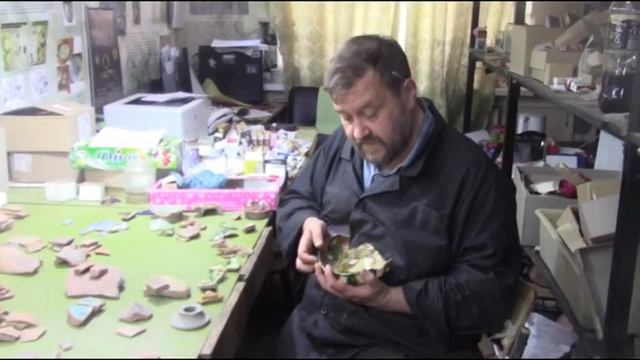 Поливная чаша Крымского производства конца 14 века смотреть онлайн