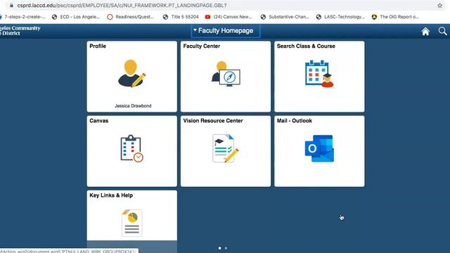 Accessing Canvas LACCD Sp20 смотреть онлайн