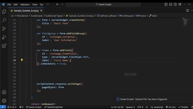 SuiteScript Tutorial - Suitelet | Build -2 Create NS UI pages using 'N/ui/serverWidget' | Netsuite смотреть онлайн