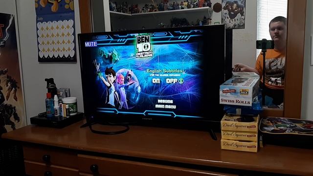Menu Walkthrough Of Ben 10 Destroy All Aliens DVD From 2012 смотреть онлайн