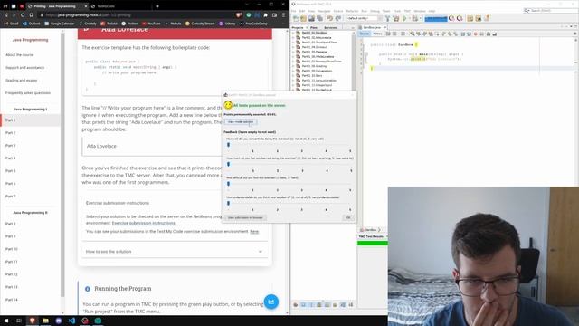 Introduction & Printing - Part 1 - Step 1-2 - Java смотреть онлайн