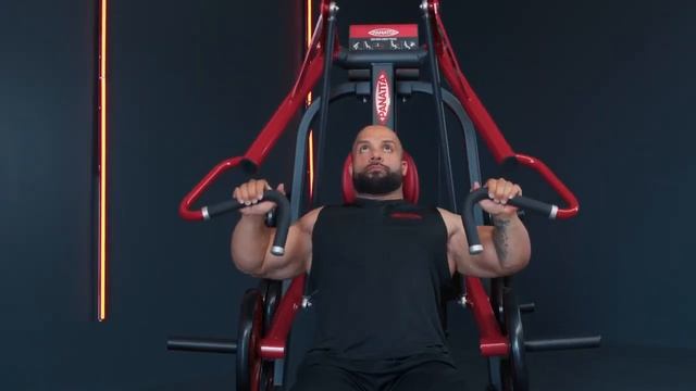 Upper Body Super Inclined Chest Press Panatta Free Weight Special смотреть онлайн