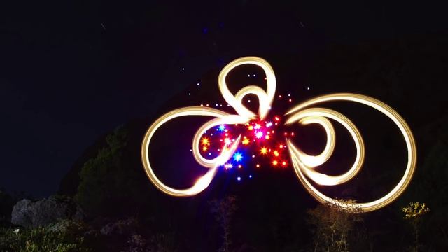 Light Painting Artwork Time Quantized | Lightpaint.ru