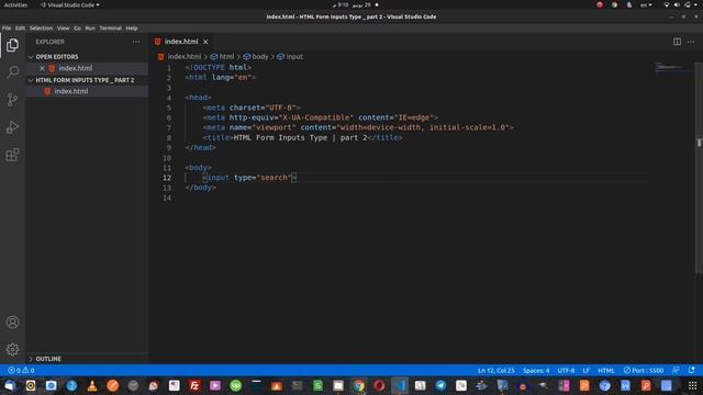 #35- HTML Inputs Type | part 2 смотреть онлайн