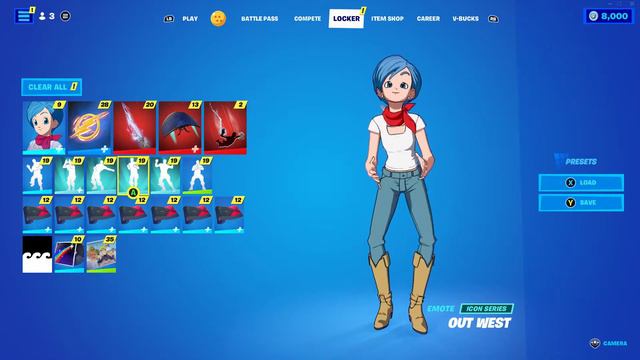 Bulma doing some Fortnite Dances (Griddy, Out West, Jabba Switchway, and Leave The Door Open) смотреть онлайн