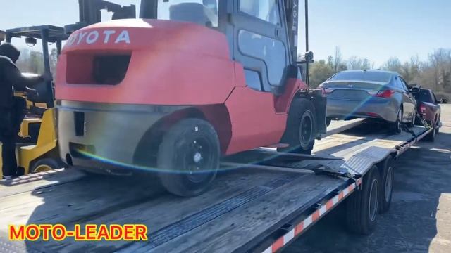 MOTO-LEADER Forklift loading смотреть онлайн