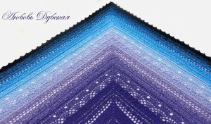 Шаль крючком. Мастер класс часть1.