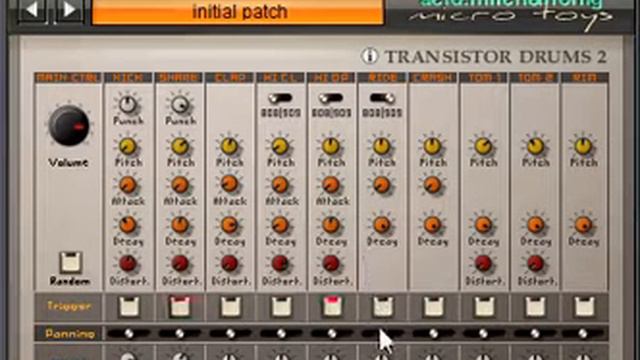 Transistor Drums 2 - Free Drum Vst Plugin смотреть онлайн