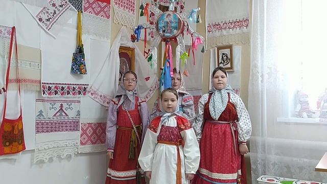 "Коляда моляда, отворяй ворота" рождественская колядка смотреть онлайн