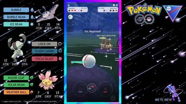 Cherrim with Razor Leaf Gameplay - POKEMON GO GREAT LEAGUE (set 2) смотреть онлайн