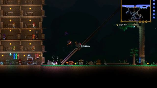 Terraria железная дорога в подземелье 7 июля 2017 смотреть онлайн
