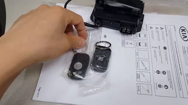 [Unboxing] Kia Genuine Remote starter 기아 원격시동기 북미형 смотреть онлайн