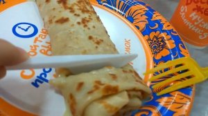 Дегустация блинов кафе Теремок выпуск 1