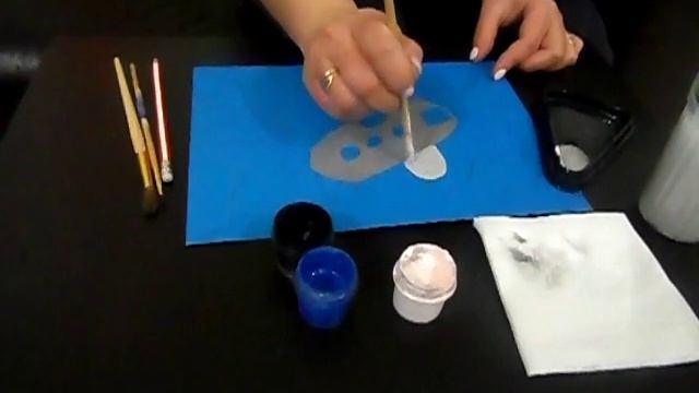 Рисование гуашью "Самолёт", 3-5 лет смотреть онлайн