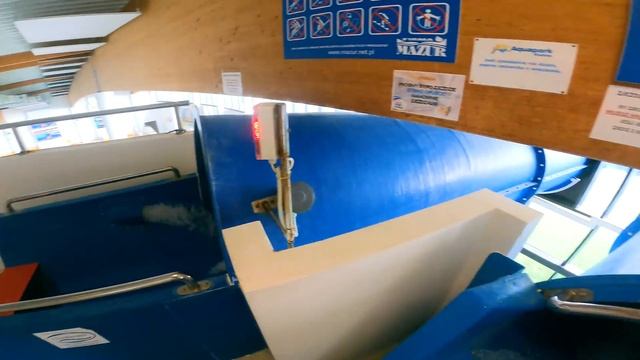 Waterslides At Aquapark Kutno In Poland