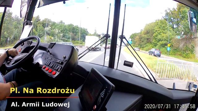 CabView z dwóch kamer Linia 182 Dworzec Zachodni kierunek Witolin смотреть онлайн