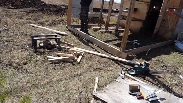 Покупка на 15 тысяч. Всё таки застрял. Увеличиваем сарай смотреть онлайн