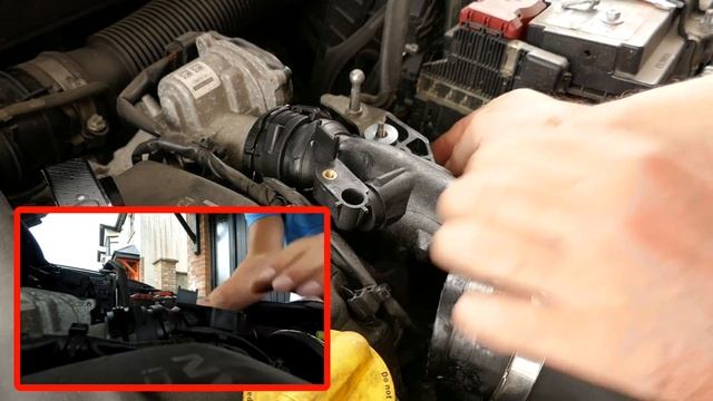 QASHQAI (Self-replacement ) AIR INTAKE INTERCOOLER TURBO PIPE TUBE смотреть онлайн