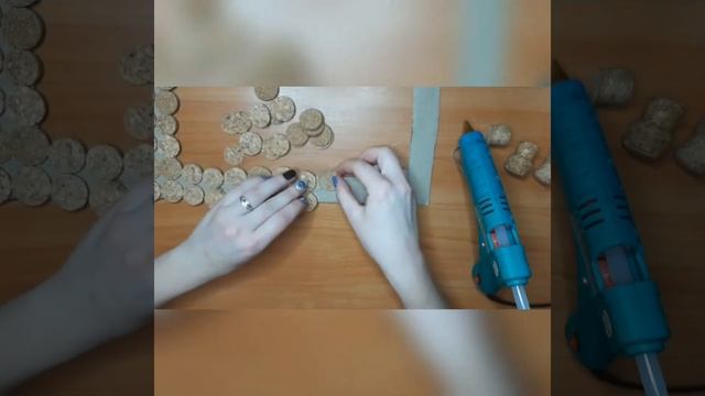 Рамка для фото из корковых пробок , винных пробок. смотреть онлайн