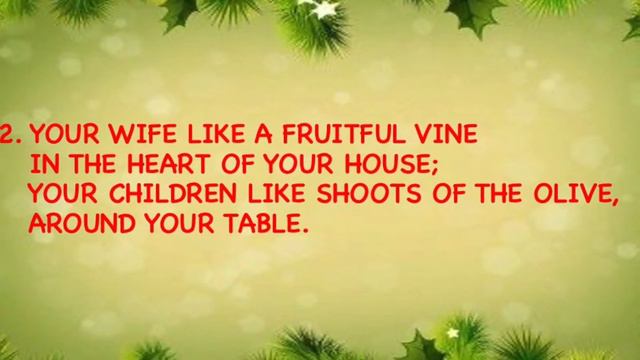 Psalm of The Feast of the Holy Family смотреть онлайн