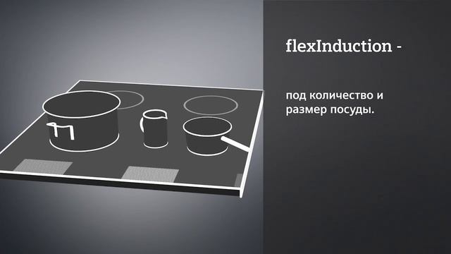 Индукционные варочные панели Siemens flexInduction подстраиваются под вас. смотреть онлайн