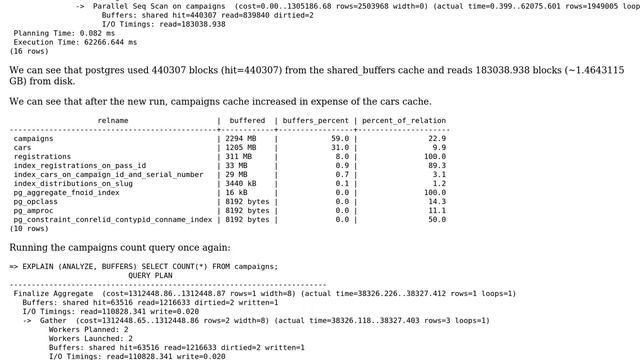 Databases: PostgreSQL extremely slow counts смотреть онлайн