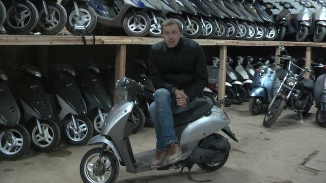 Обзор на скутер Suzuki Lets 5 инжектор магет смотреть онлайн