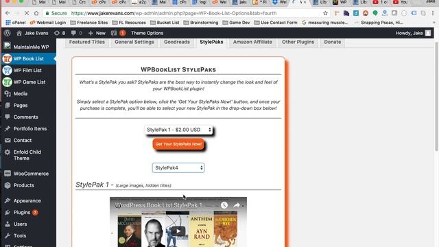 WordPress Book List StylePak 4 смотреть онлайн