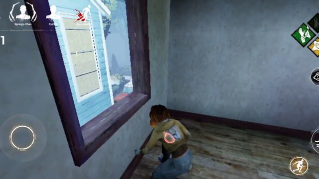 Играю за выжившего! /// Dead by daylight mobile смотреть онлайн