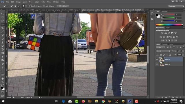 How To Remove any From a Photo In Photoshop!! Promotion Library смотреть онлайн