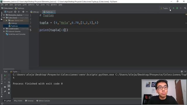 27. Programación en Python | Colecciones | Tuplas смотреть онлайн