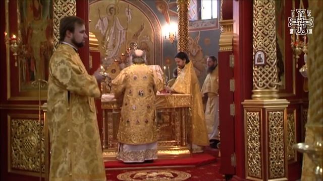 Божественная Литургия в Прощенное Воскресение в Воскресенском кафедральном соборе 26.02.2017г. смотреть онлайн