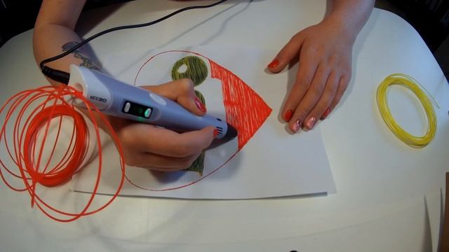 Рисуем логотип для канала 3D ручкой смотреть онлайн