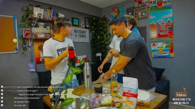 DGM COCINA PIZZAS EN VIVO | EL DAMI COCINA ? | MET ft DGM #124 | смотреть онлайн