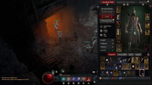 DIABLO 4 Gameplay Walkthrough Part 7 - Necromancer - Commentary - PC - Full Game смотреть онлайн