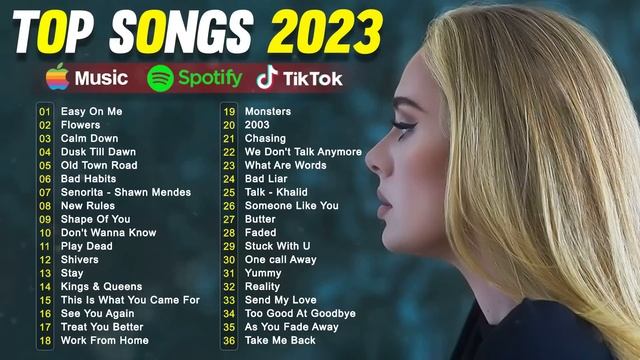 Adele, Ed Sheeran, Miley Cyrus, Justin Bieber, Rihanna, Ava Max... ❤️ Best Pop Music Playlist 2023 смотреть онлайн