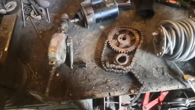 Лебёдка из трещетки. Абгрейд продолжается. Найден донор