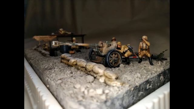 1/72 GERMAN ANTI-TANK GUN PAK- 40 / ZVEZDA смотреть онлайн